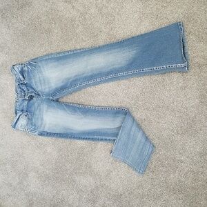 #U - Wallflower Authentic Denim Sz 7 Bootcut Mid Washed Jeans